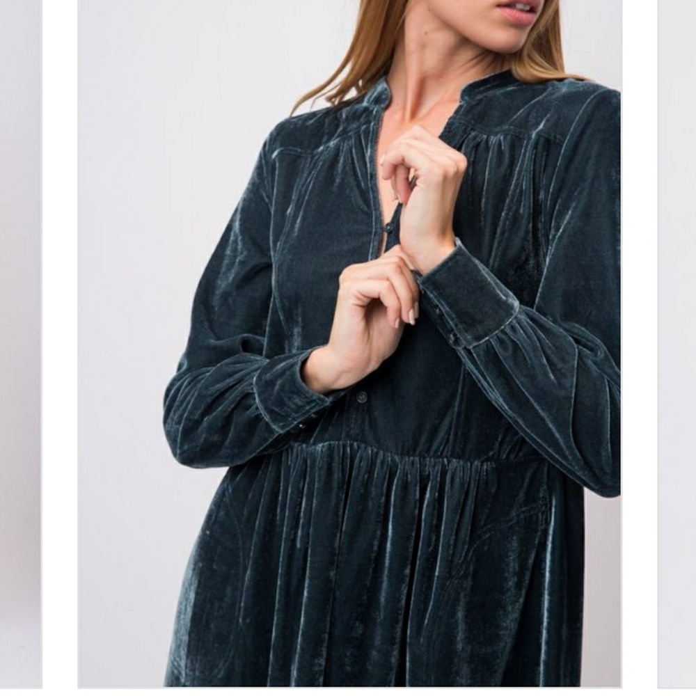 Sale NWOT Velvet Shift Dress